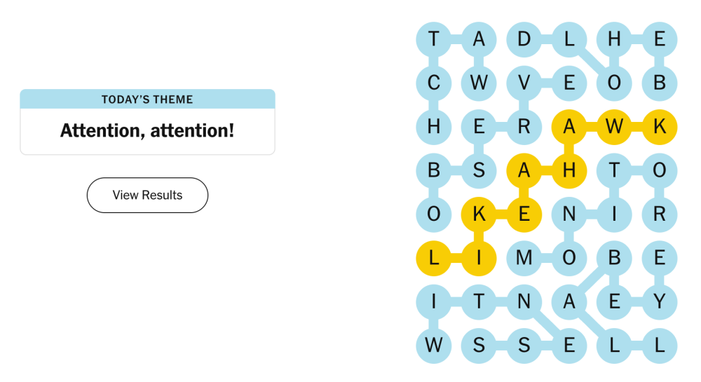 NYT Strands Answers April 28, 2026
