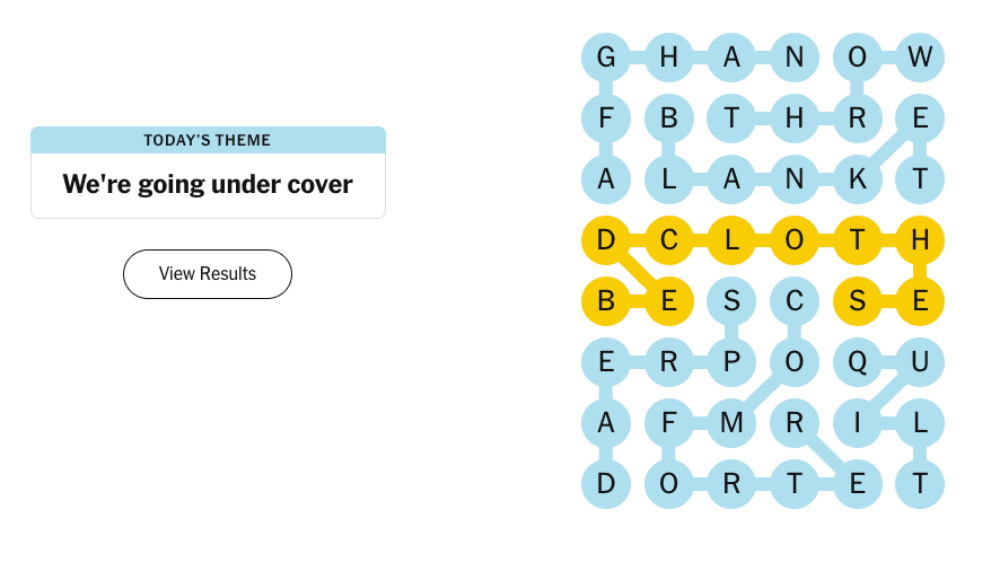 NYT Strands Answers April 8, 2026
