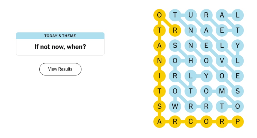 NYT Strands Answers January 10, 2026