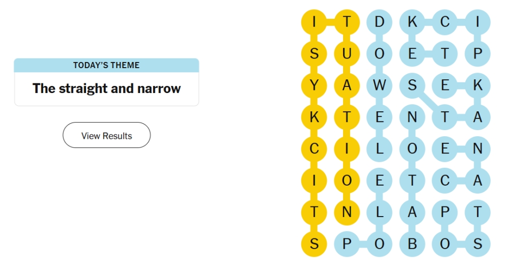NYT Strands Answers January 25, 2026