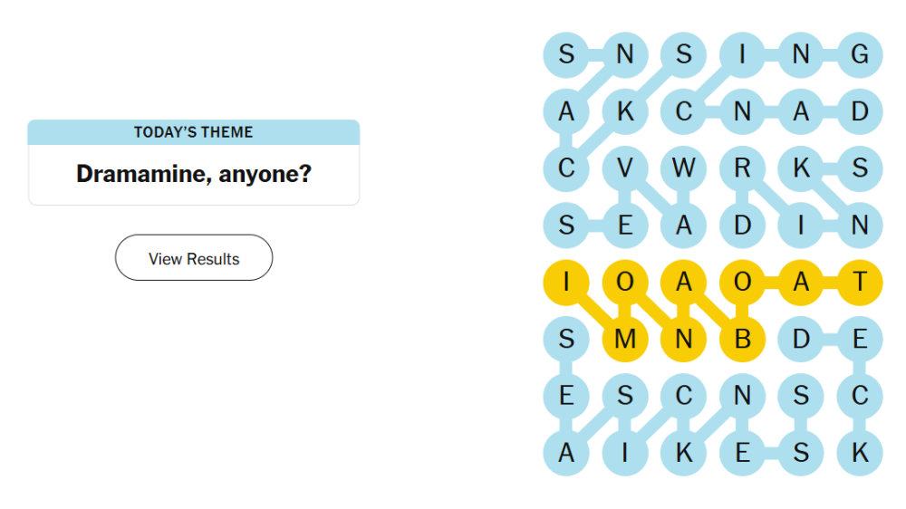 NYT Strands Answers June 9, 2026