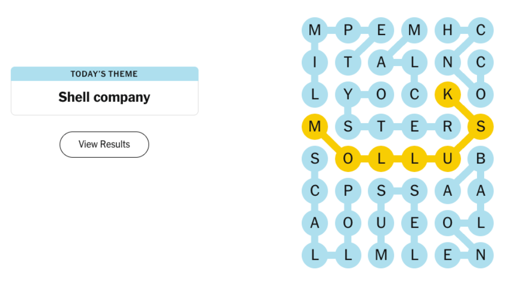 NYT Strands Answers for April 17, 2026