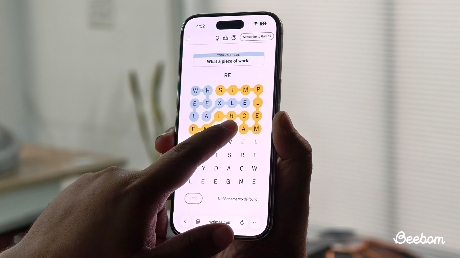 how to play strands - yesterday's strands