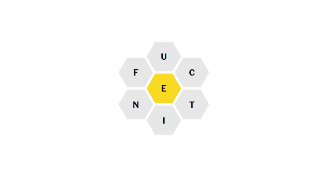 Spelling Bee January 24 puzzle