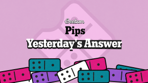Yesterday's NYT Pips Hints and Answers