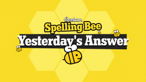Yesterday's NYT Spelling Bee Answers