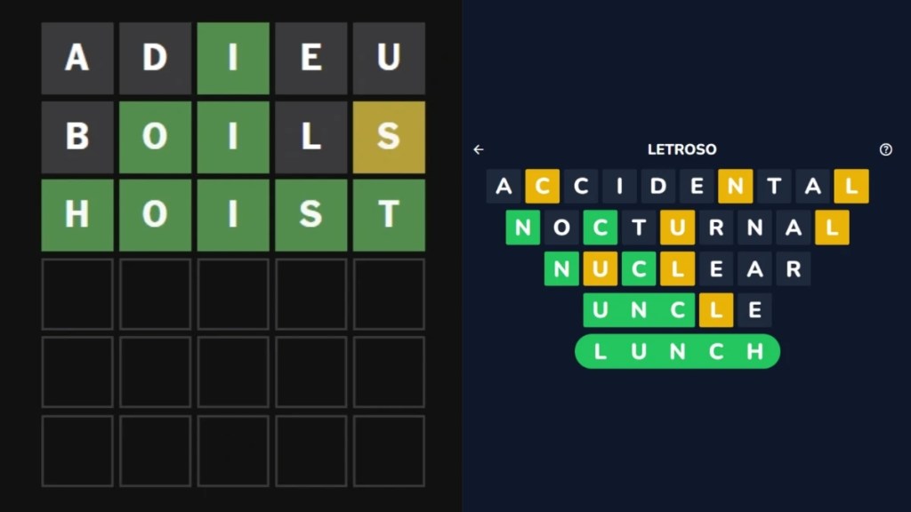 Wordle Letroso Grids