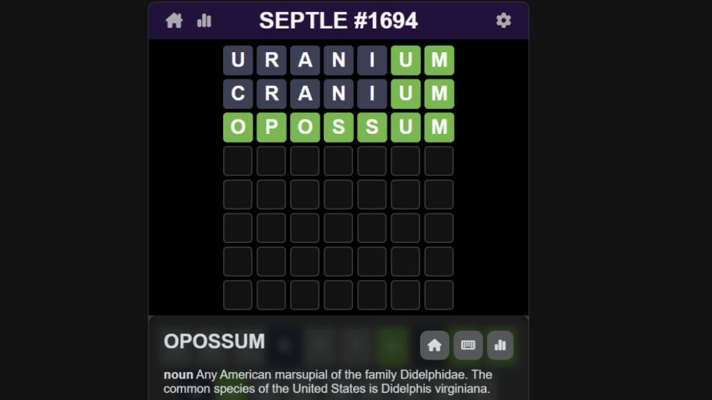 Septle gameplay