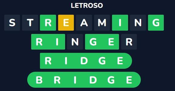 Letroso answer for July 4