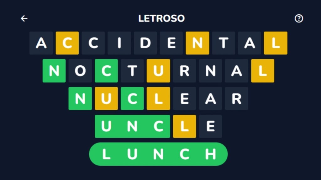 Letroso Feb 11 Answer