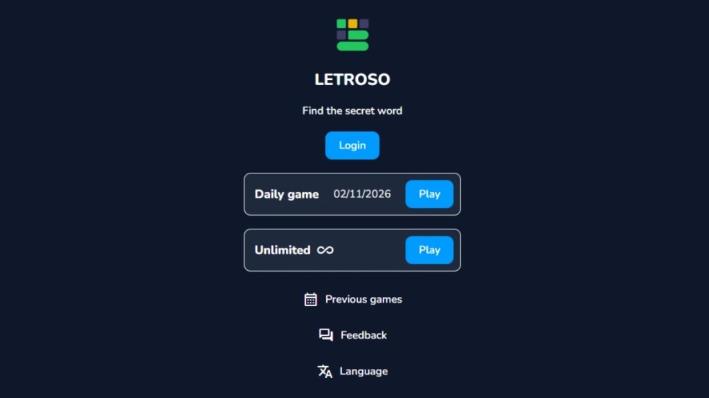 Letroso Main Page