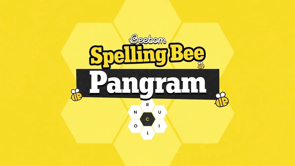 spelling bee pangram explained