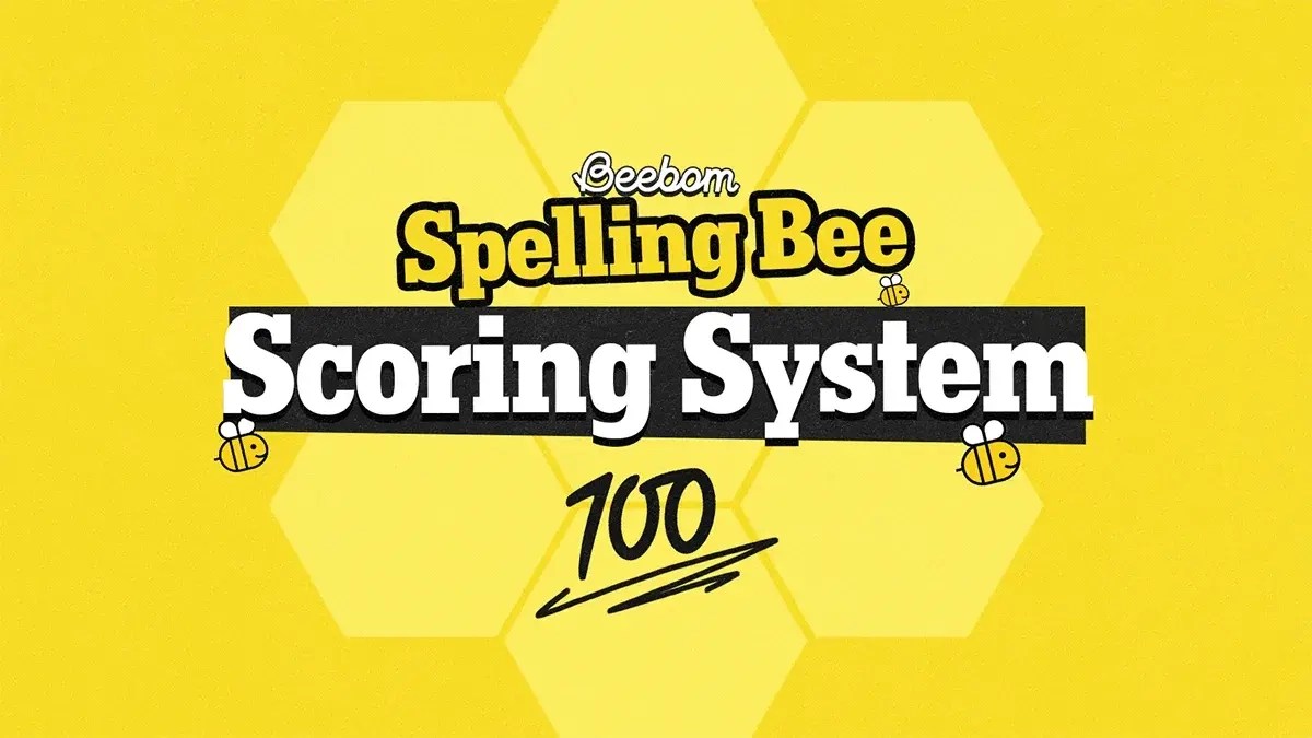 spelling bee scoring system