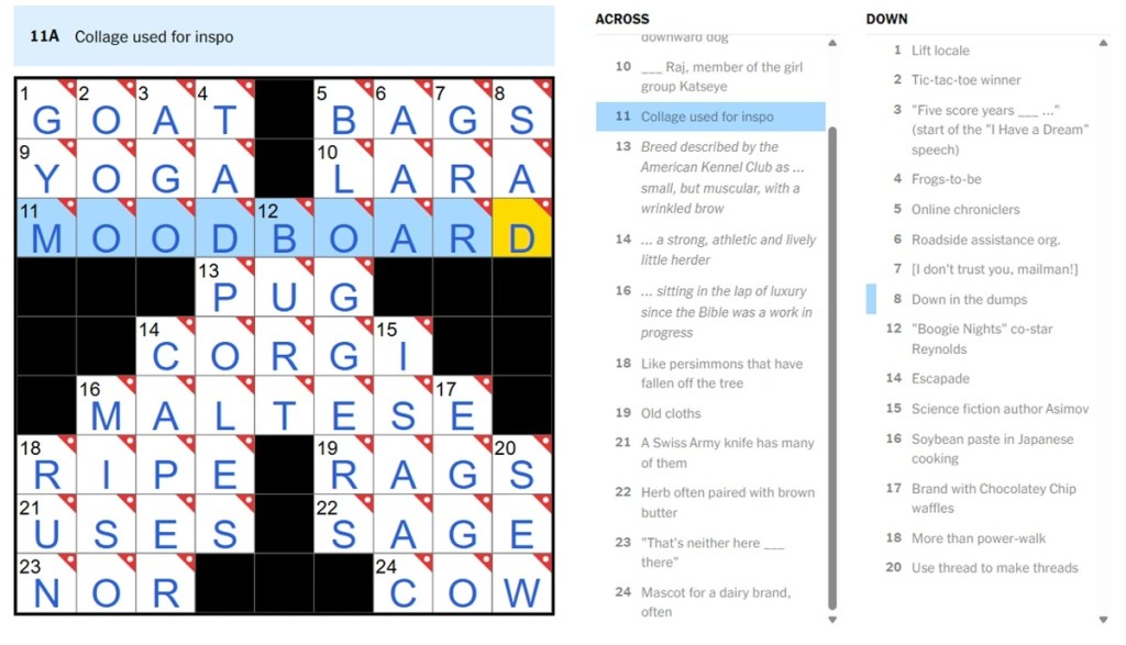 How to play NYT midi crossword