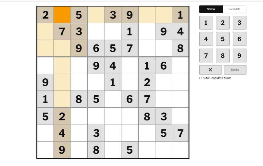 NYT Sudoku Games Like NYT Pips