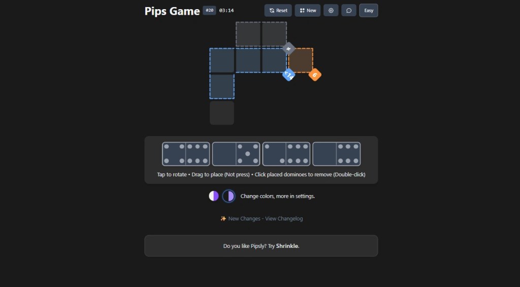Pips Game