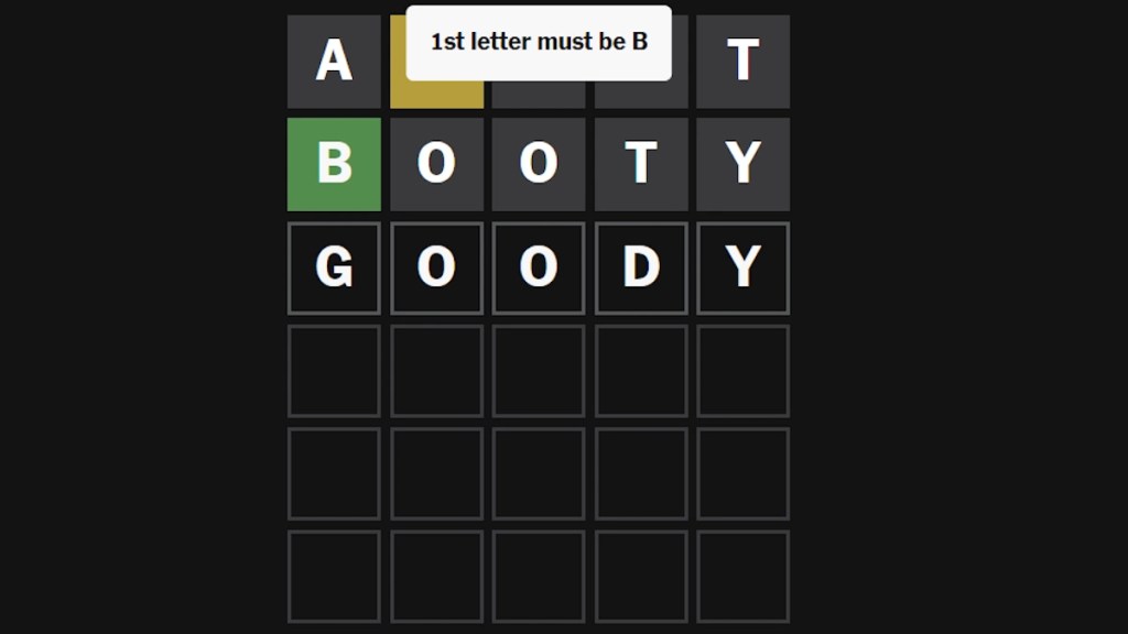 Wordle hard mode explained