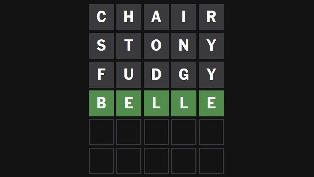 Wordle letter elimination method