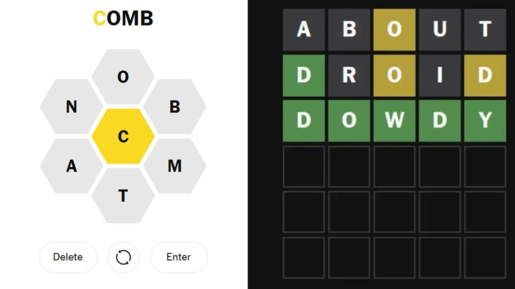 Spelling Bee vs Wordle Objective