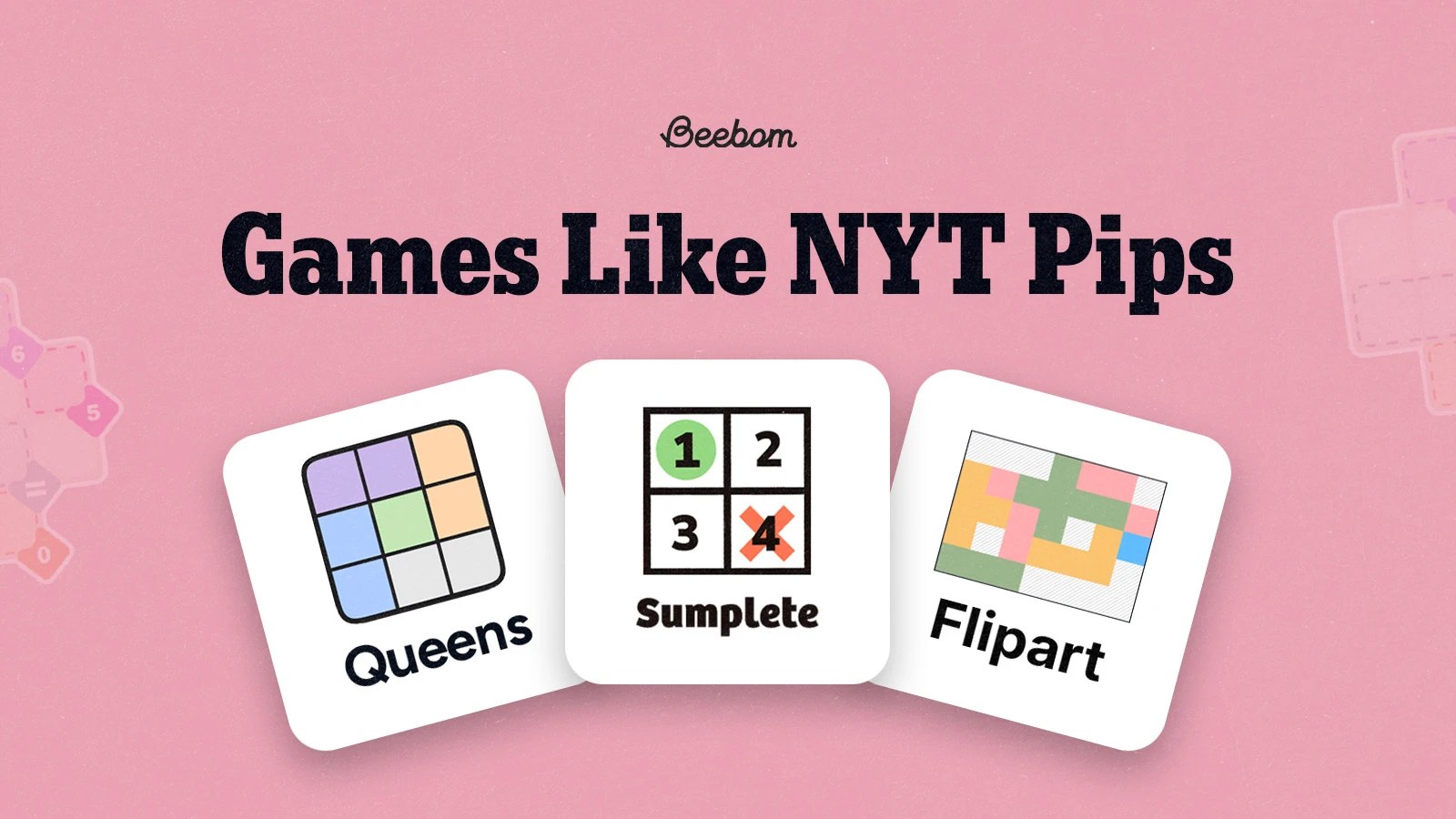 games like NYT Pips