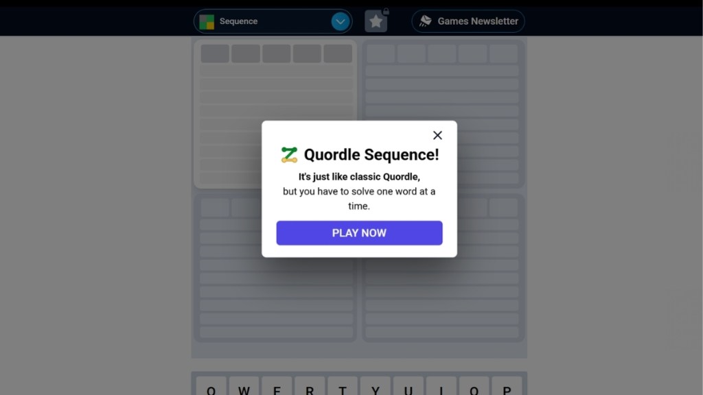 Quordle Sequence