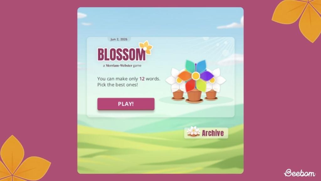 Blossom Home Page