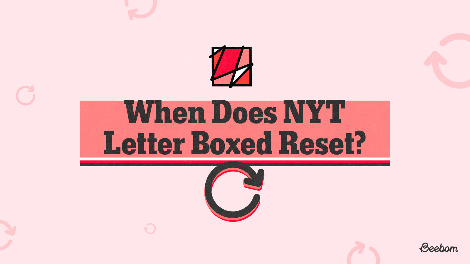 Letter boxed reset time