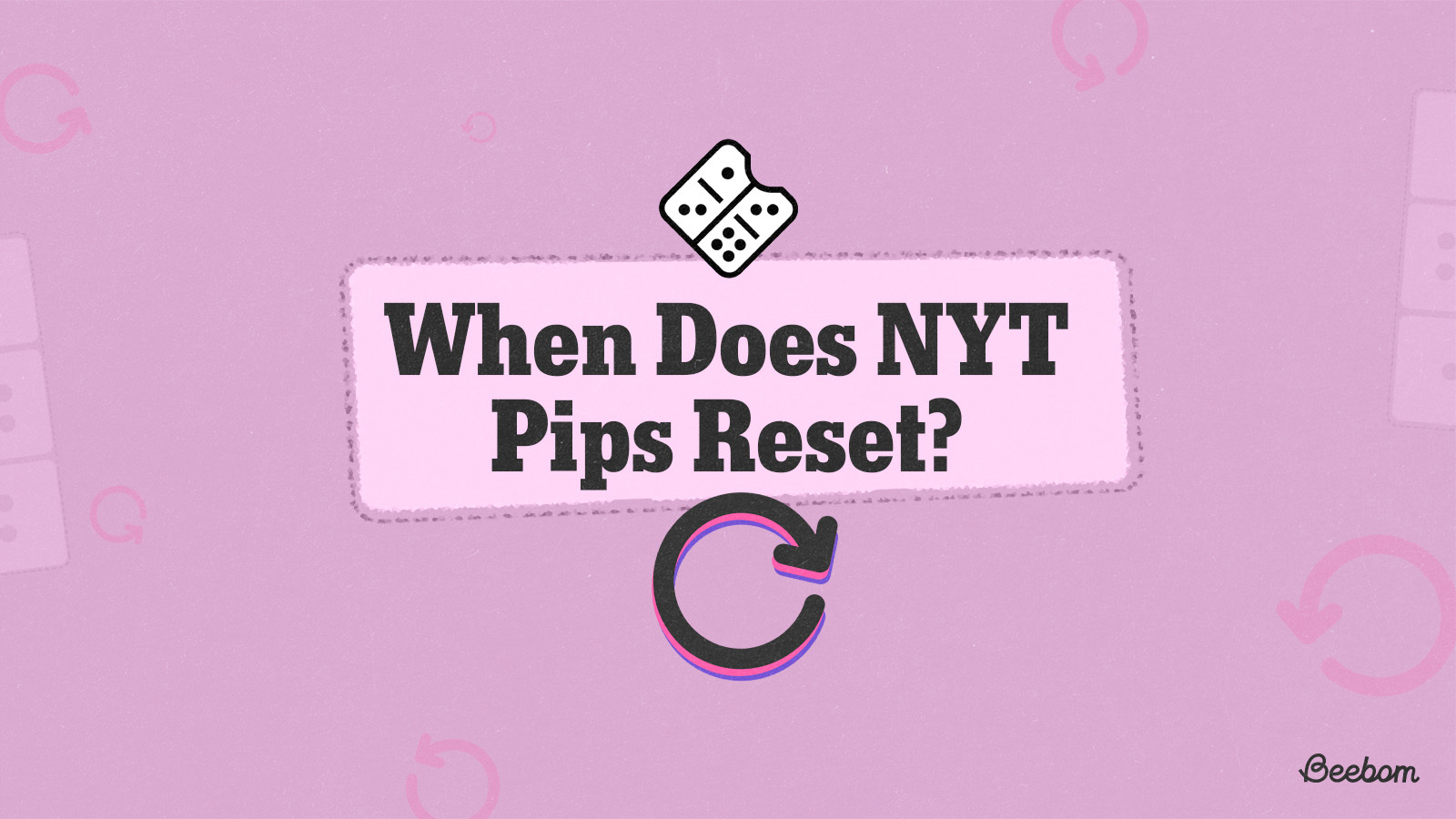 Nyt pips reset time