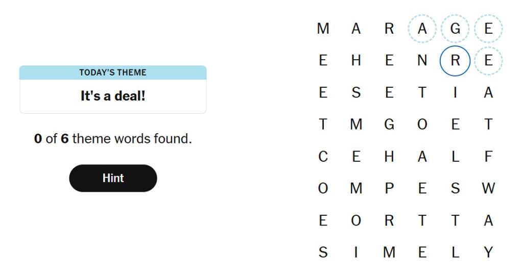 nyt strands hints