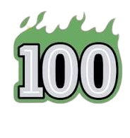 100-day streak Wordle badge