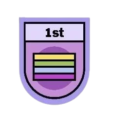 First Perfect Puzzle Connections Badge