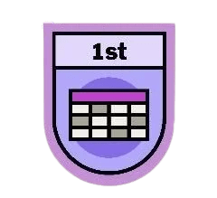 First Purple First Connections Badge