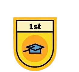 Spelling Bee First Genius Badge