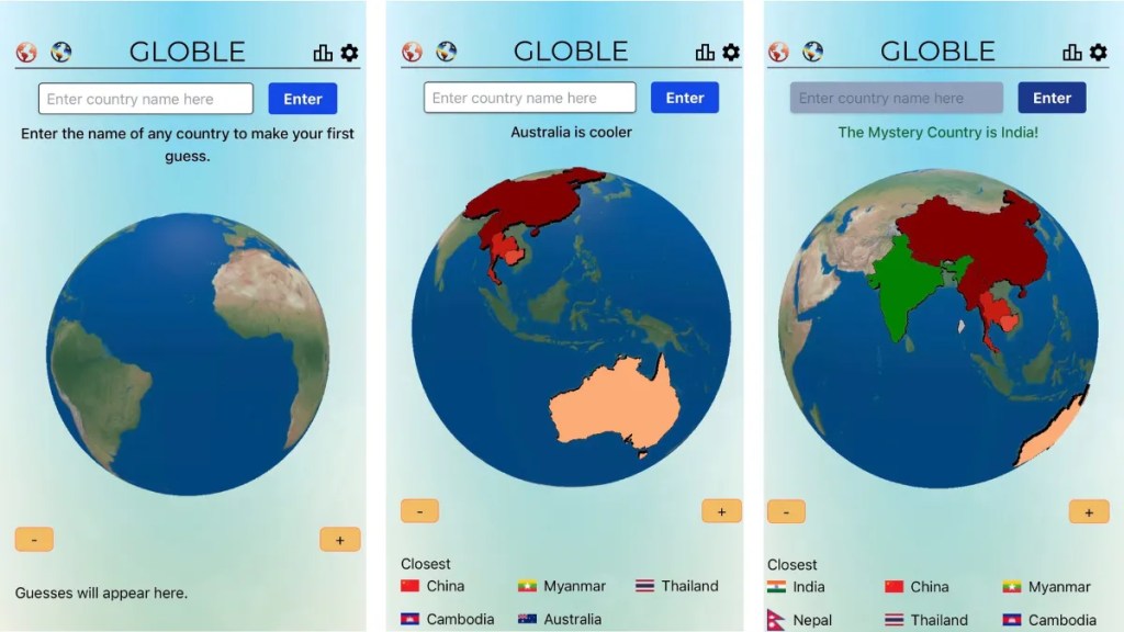 how to play Globle