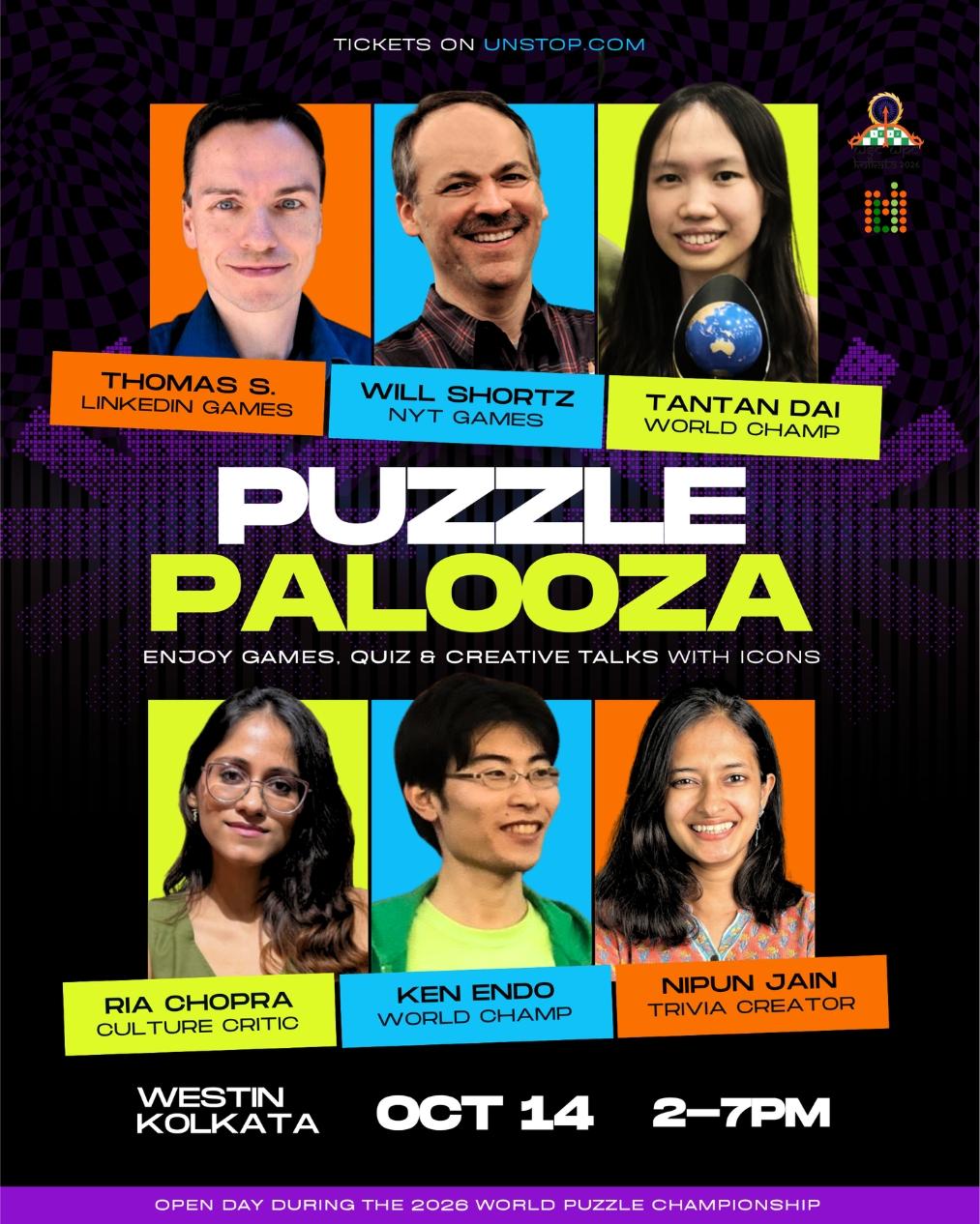 Puzzle Palooza Poster WSPC