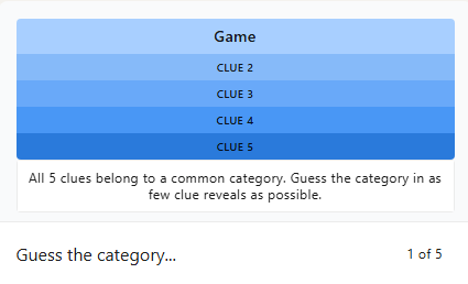 how to play LinkedIn Pinpoint: Step 2