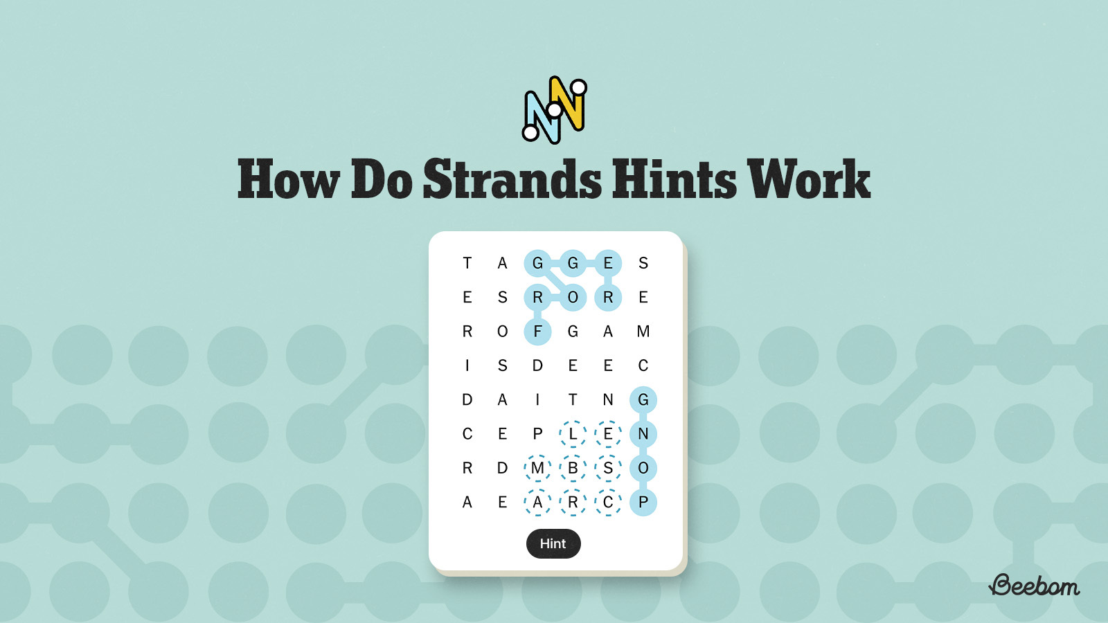 how strands hints work