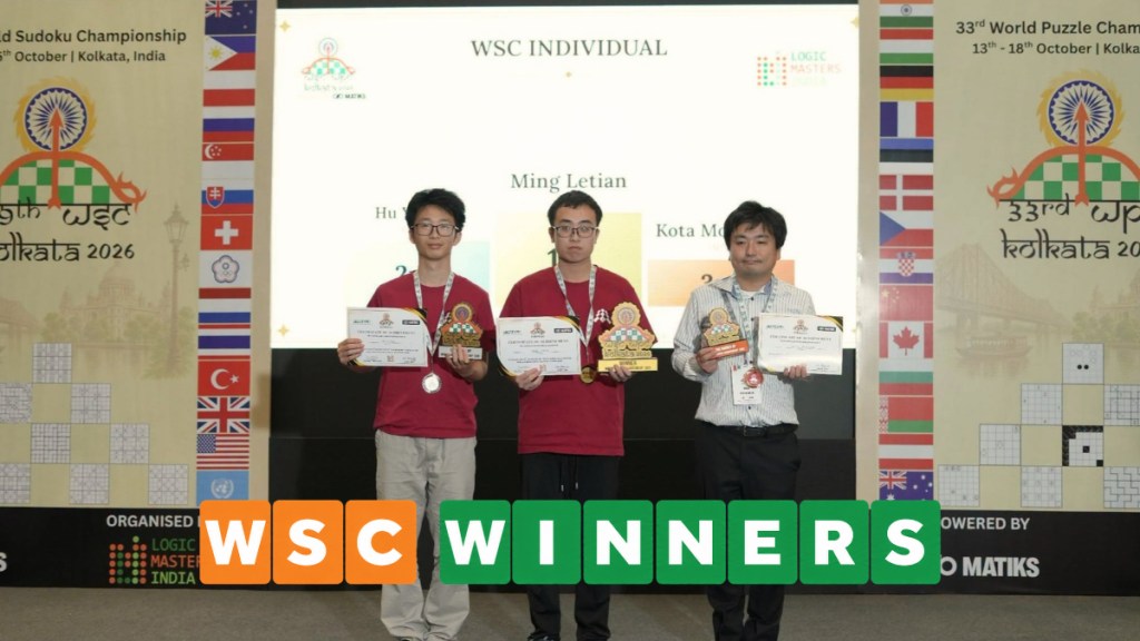 WSC 2026 Winners
