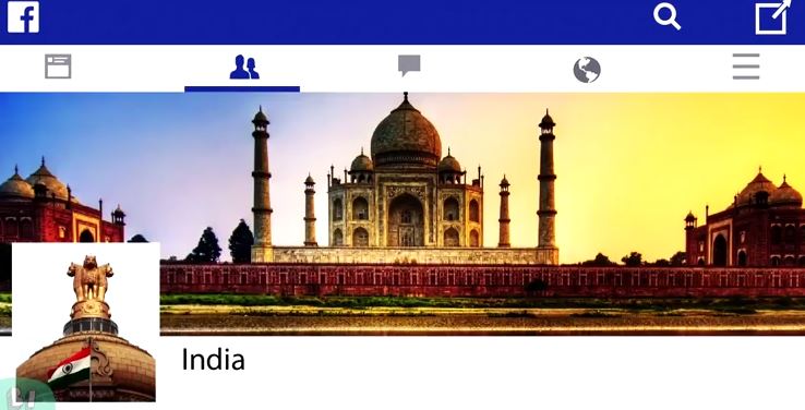 India facebook timeline independence video