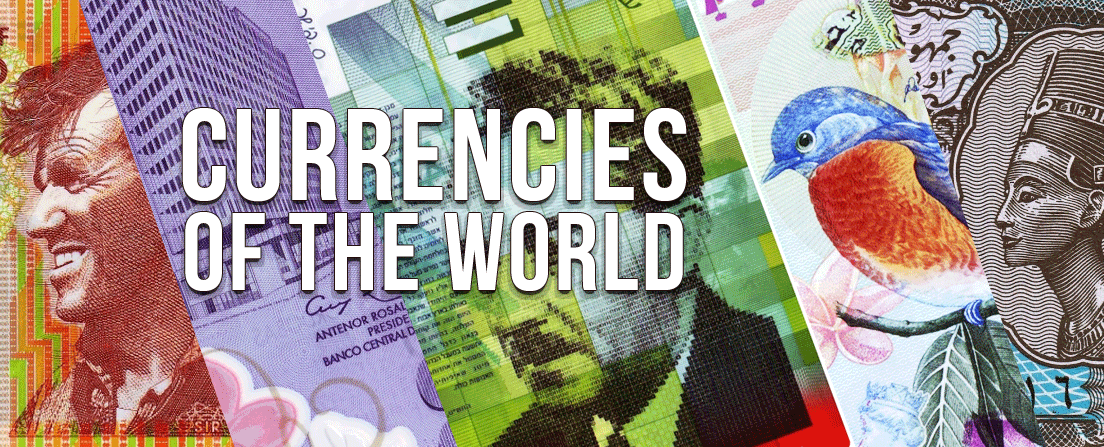 Currencies of the world in pictures