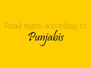 9 Hilarious Minimalist Posters Explaining What Punjabis Think of Road Signs