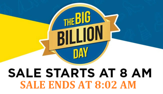 Flipkart Big Billion Day Sale