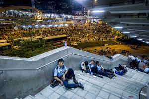 12 Powerful Pictures Describing Hong Kong's Umbrella Revolution