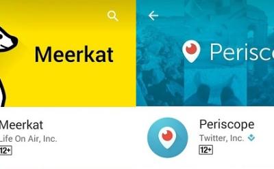 Meerkat vs. Periscope