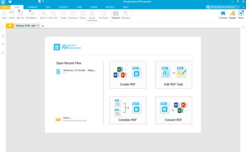 Wondershare PDFelement Review: Create, Edit PDF Files and A Lot More