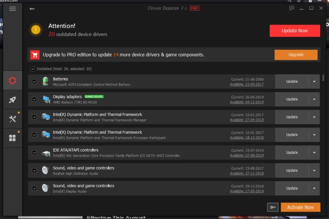 1. IObit Driver Booster