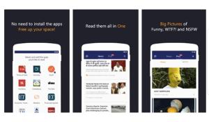 One - Read Anything App for Android: Different News Sources in one app