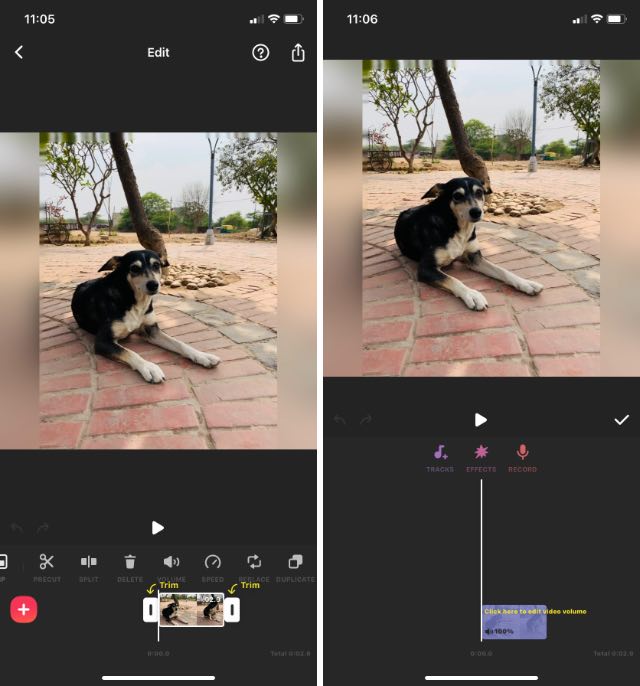 inshot video editor