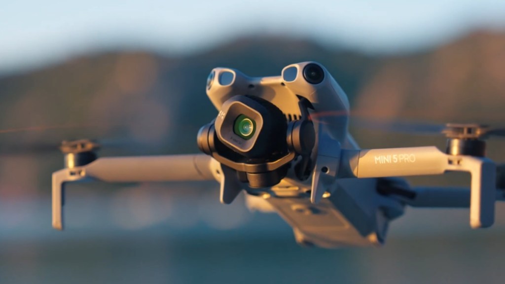 DJI Mini 5 Pro In flight image