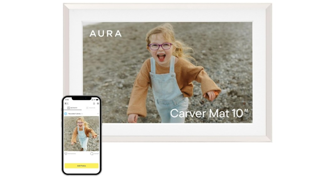 Aura Carver Digital Photo Frame Amazon Showcase